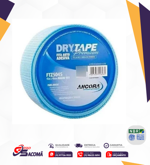 Dry Tape Fita Telada Azul Ancora