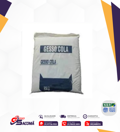 GESSO COLA SACO 5KG